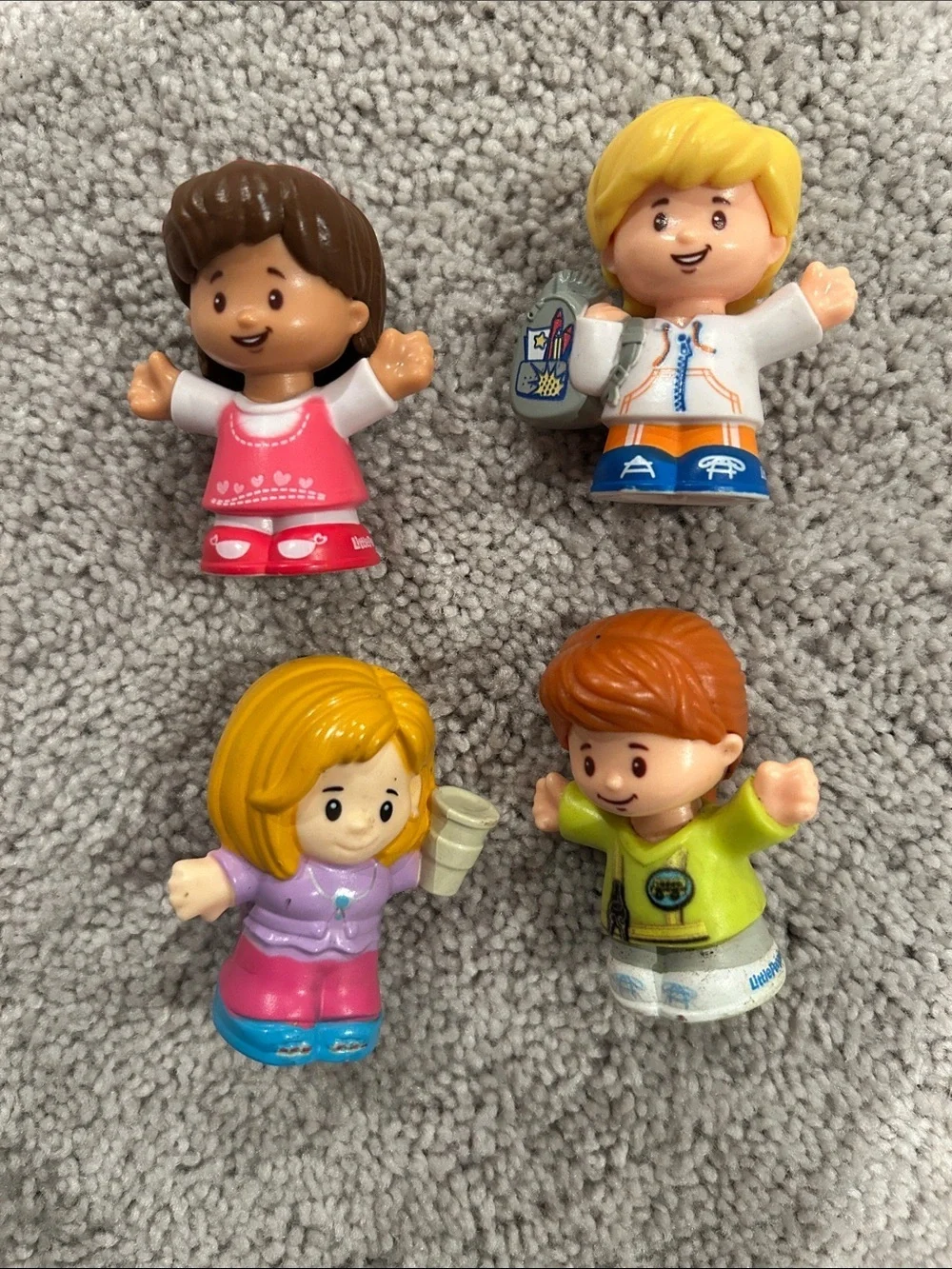 Fisher-Price Little People Playset Figures - Multi-Color (Set of 4) 2015/16